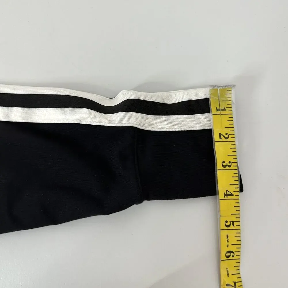 Athleta Pants Womens‎ XS Black Venice Jogger Side Strip Elastic Waist Tapered